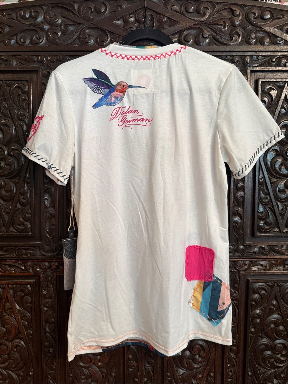NWT Double D Ranch "Señorita Dolan Geiman" Embroidered Graphic Tee Size Small - Picture 11 of 13